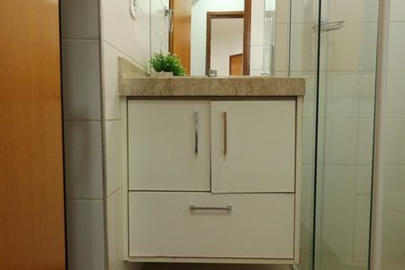 Apartamento para alugar com 216m², 4 quartos e 3 vagasBanheiro da Suíte 1