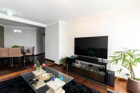 Sala de Estar de apartamento à venda com 3 quartos, 128m² em Jardim das Laranjeiras, São Paulo
