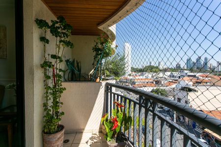 Varanda da Sala de apartamento para alugar com 3 quartos, 87m² em Vila Santo Estevão, São Paulo