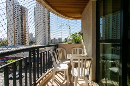 Varanda da Sala de apartamento para alugar com 3 quartos, 87m² em Vila Santo Estevão, São Paulo