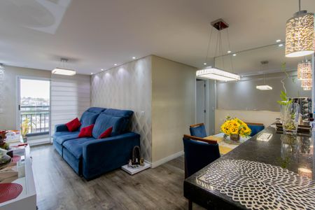 Sala de apartamento à venda com 3 quartos, 96m² em Jardim Flor da Montanha, Guarulhos