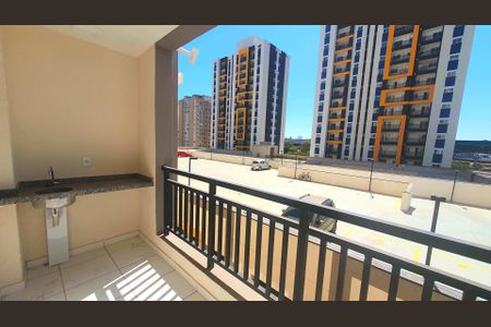 Varanda da Sala de apartamento para alugar com 2 quartos, 73m² em Santa Terezinha, Paulínia