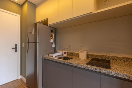 Studio para alugar com 28m², 1 quarto e sem vaga Studio para alugar com 28m², 1 quarto e sem vagaCozinha
