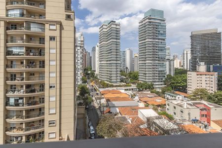 Studio para alugar com 28m², 1 quarto e sem vaga Studio para alugar com 28m², 1 quarto e sem vagaVista da Varanda