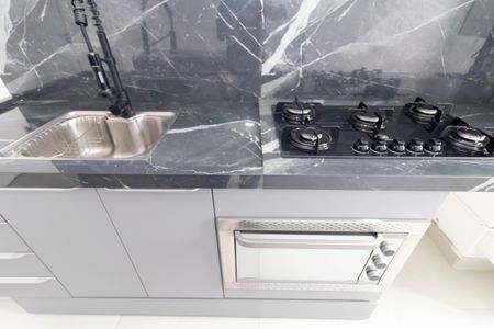 Apartamento à venda com 45m², 2 quartos e 1 vagaCozinha e Área de Serviço