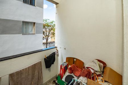 Varanda de apartamento à venda com 3 quartos, 90m² em Liberdade, Belo Horizonte