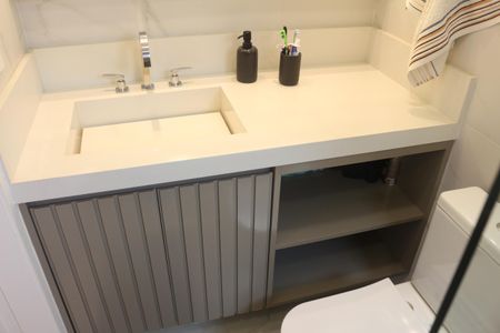 Apartamento à venda com 113m², 3 quartos e 3 vagasBanheiro da Suíte