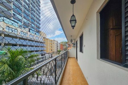 Varanda de apartamento para alugar com 3 quartos, 107m² em Balneario Cidade Atlantica, Guarujá