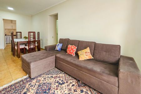 Sala de apartamento para alugar com 3 quartos, 107m² em Balneario Cidade Atlantica, Guarujá