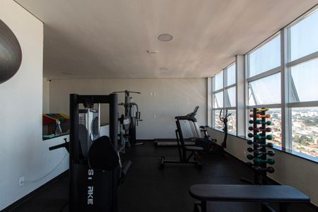 Apartamento para alugar com 50m², 2 quartos e 2 vagasÁrea comum - Academia