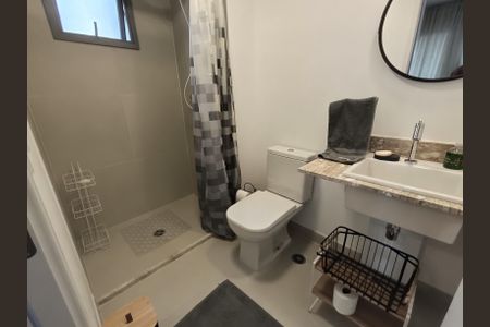 Apartamento para alugar com 36m², 1 quarto e sem vaga Apartamento para alugar com 36m², 1 quarto e sem vagaBanheiro