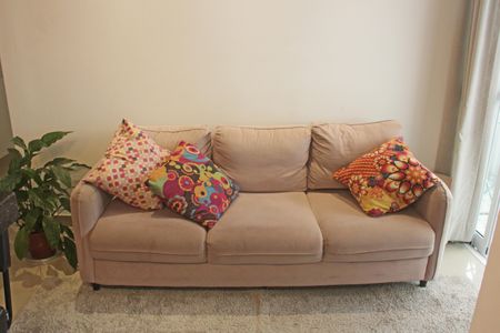 Sala de apartamento para alugar com 2 quartos, 58m² em Vila Matias, Santos