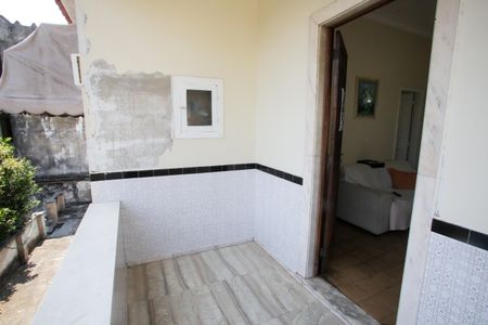 Varanda da Sala de casa à venda com 3 quartos, 450m² em Tanque, Rio de Janeiro