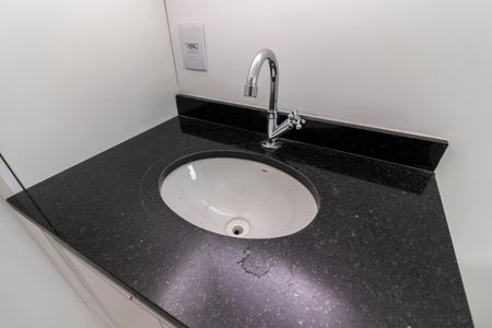 Banheiro de kitnet/studio à venda com 1 quarto, 20m² em Santana, São Paulo