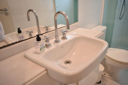 Apartamento à venda com 118m², 3 quartos e 2 vagasBanheiro Social