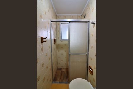 Banheiro Social de apartamento à venda com 1 quarto, 45m² em Jardim Maria Adelaide, São Bernardo do Campo