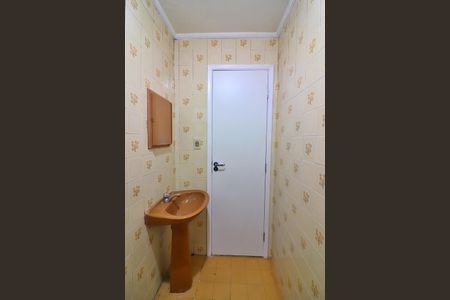 Banheiro Social de apartamento à venda com 1 quarto, 45m² em Jardim Maria Adelaide, São Bernardo do Campo