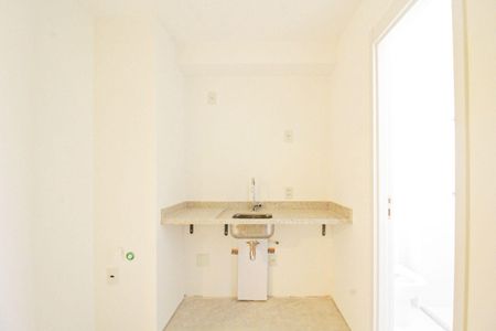 Cozinha de apartamento para alugar com 1 quarto, 22m² em Perdizes, São Paulo