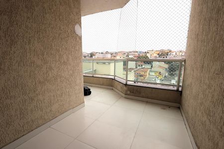 Sacada de apartamento à venda com 3 quartos, 79m² em Parque Oratório, Santo André