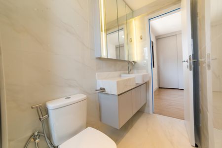 Apartamento para alugar com 90m², 2 quartos e 1 vagaBanheiro da Suíte 2