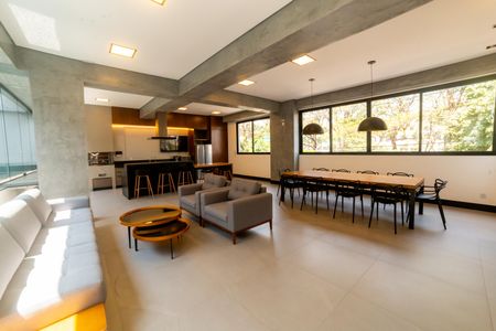 Apartamento para alugar com 90m², 2 quartos e 1 vagaÁrea comum - Salão de festas