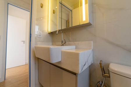 Apartamento para alugar com 90m², 2 quartos e 1 vagaBanheiro da Suíte 2