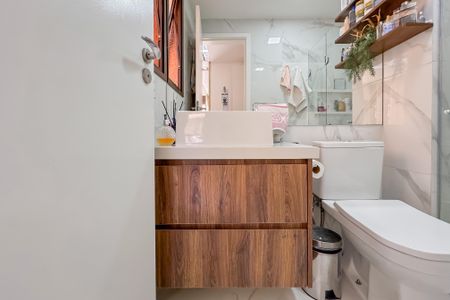 Apartamento à venda com 126m², 3 quartos e 2 vagasBanheiro da Suíte