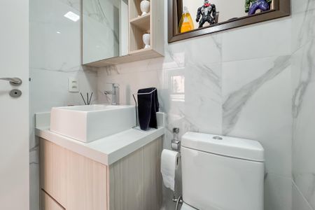 Apartamento à venda com 126m², 3 quartos e 2 vagasBanheiro Social