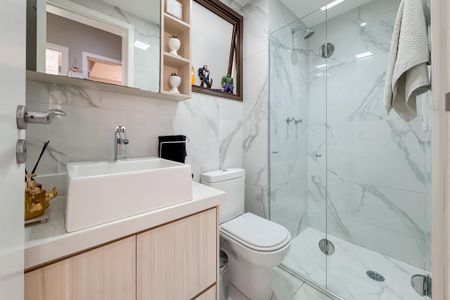 Apartamento à venda com 126m², 3 quartos e 2 vagasBanheiro Social