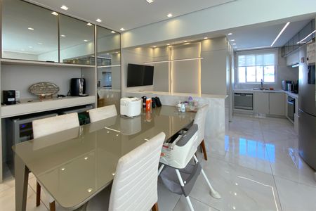 Sala de apartamento à venda com 4 quartos, 98m² em Grajaú, Belo Horizonte