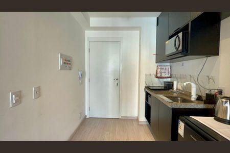 Studio à venda com 31m², 1 quarto e sem vagaCozinha
