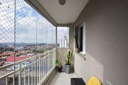 Varanda de apartamento à venda com 2 quartos, 54m² em Jardim Monte Alegre, Taboão da Serra