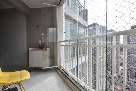 Varanda de apartamento à venda com 2 quartos, 54m² em Jardim Monte Alegre, Taboão da Serra