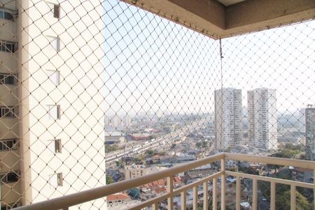 Varanda da Sala de apartamento à venda com 2 quartos, 64m² em Vila Augusta, Guarulhos