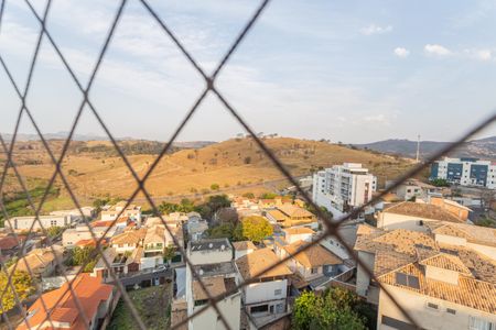 Vista da Sala de apartamento à venda com 2 quartos, 49m² em Novo Horizonte, Belo Horizonte