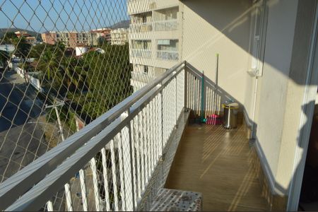 Varanda de apartamento à venda com 3 quartos, 145m² em Taquara, Rio de Janeiro