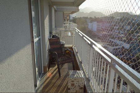 Varanda de apartamento à venda com 3 quartos, 145m² em Taquara, Rio de Janeiro