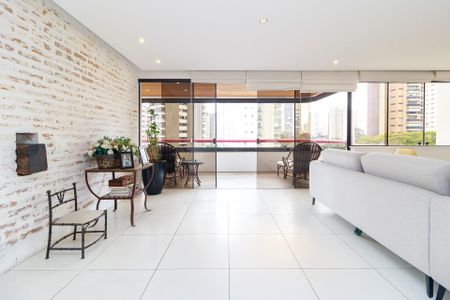 Sala de apartamento à venda com 4 quartos, 303m² em Campo Belo, São Paulo