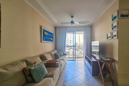 Sala de apartamento para alugar com 3 quartos, 90m² em Centro, Guarujá