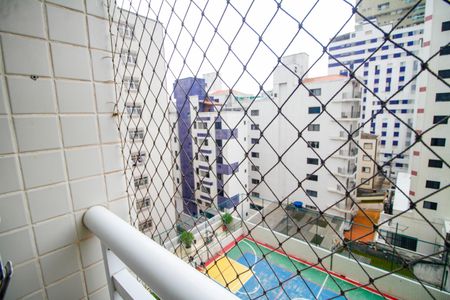 Vista da Varanda da Sala de apartamento para alugar com 2 quartos, 72m² em Ocian, Praia Grande