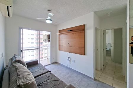 Sala de apartamento para alugar com 2 quartos, 72m² em Ocian, Praia Grande