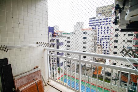 Varanda da Sala de apartamento para alugar com 2 quartos, 72m² em Ocian, Praia Grande