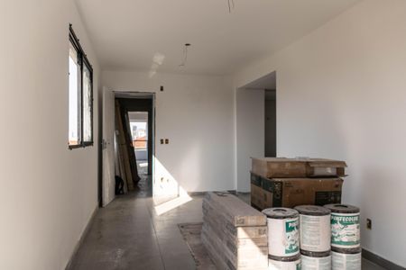 Sala de apartamento à venda com 2 quartos, 66m² em Barroca, Belo Horizonte