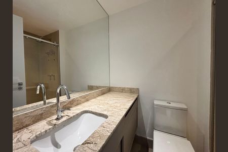 Studio para alugar com 40m², 1 quarto e sem vaga Studio para alugar com 40m², 1 quarto e sem vagaBanheiro