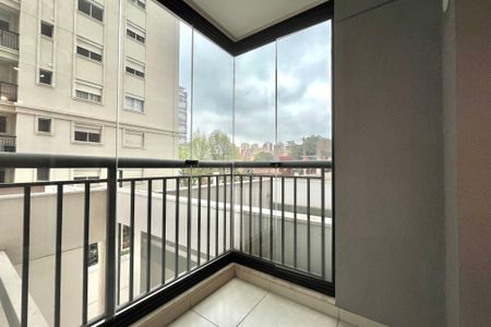Varanda de kitnet/studio para alugar com 1 quarto, 29m² em Vila Clementino, São Paulo