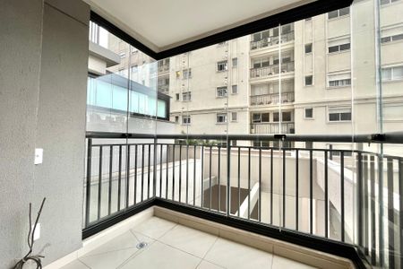 Varanda de kitnet/studio para alugar com 1 quarto, 29m² em Vila Clementino, São Paulo