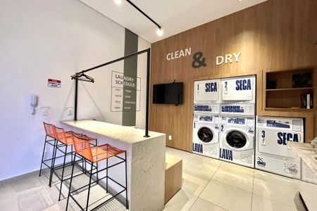 Studio para alugar com 29m², 1 quarto e sem vagaÁrea comum - Lavanderia
