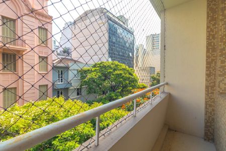 Varanda  de apartamento à venda com 3 quartos, 112m² em Centro Histórico, Porto Alegre
