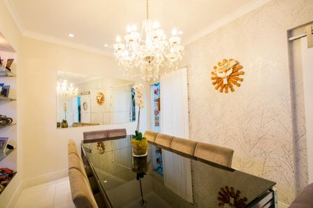 Sala de Jantar de apartamento à venda com 3 quartos, 112m² em Centro, Santo André