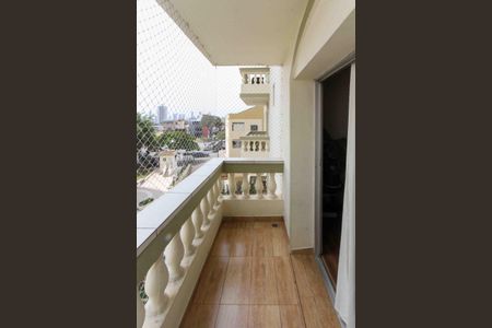 Varanda da Sala de apartamento para alugar com 3 quartos, 98m² em Vila Celeste, São Paulo